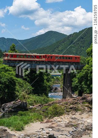 初夏の長良川鉄道 初夏の長良川鉄道 116259705