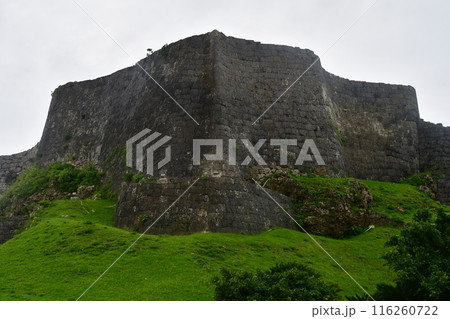 勝連城106 三の郭石垣 勝連城106 三の郭石垣 116260722