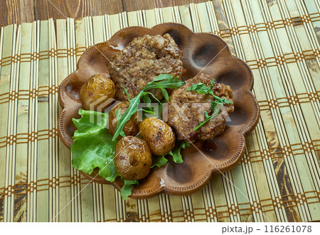 German Meat Patties 116261078