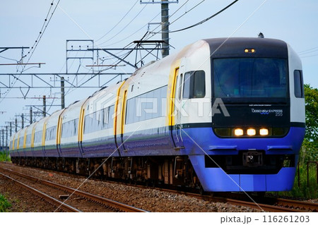 特急わかしお（255系） パシフィックオーシャンブルーの車両 116261203