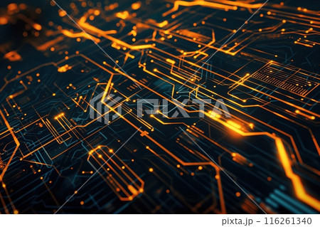 Abstract background with technology 116261340