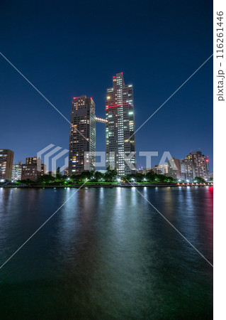 聖路加タワーの夜景 聖路加タワーの夜景 116261446