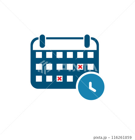 Calendar icon Calendar icon 116261859