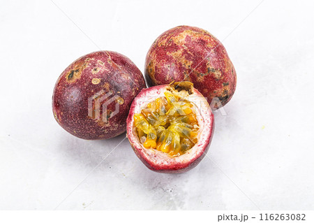 Tropical exotic Maracuya Passion fruit 116263082