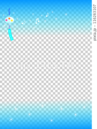 Wind chimes, sky and sea 116263107