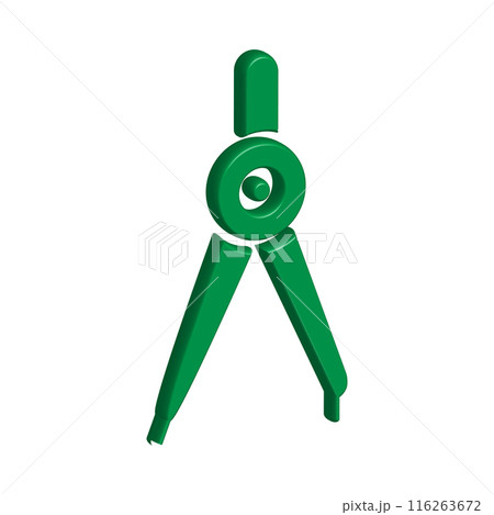 Illustration Vector graphic of drawing compass icon Illustration Vector graphic of drawing compass icon 116263672