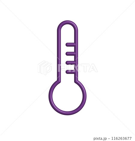 Illustration Vector graphic of thermometer icon 116263677