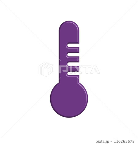 Illustration Vector graphic of thermometer icon 116263678