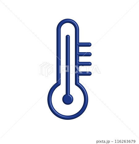 Illustration Vector graphic of thermometer icon 116263679