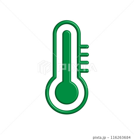 Illustration Vector graphic of thermometer icon 116263684
