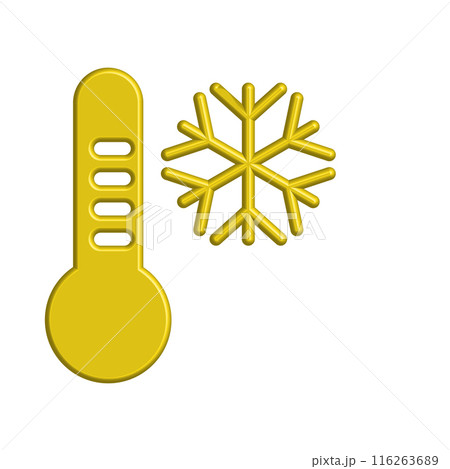 Illustration Vector graphic of thermometer icon Illustration Vector graphic of thermometer icon 116263689