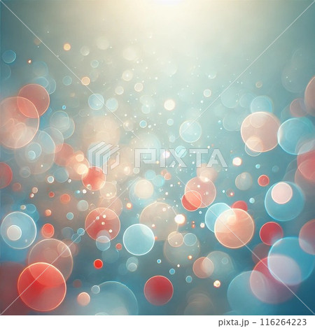 水泡のような背景模様2（Water bubble background pattern2） 116264223