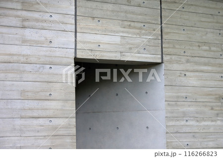 コンクリート打ち放し(杉板本実型枠コンクリート工法) コンクリート打ち放し(杉板本実型枠コンクリート工法) 116266823