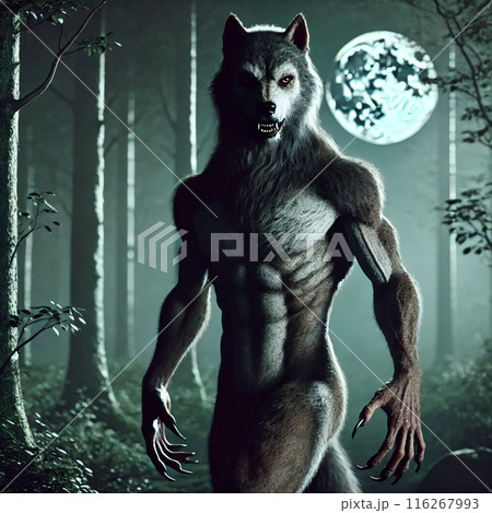闇夜の狼男 116267993