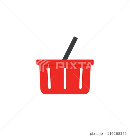 Vector Shopping Basket Logo Icon 116268353