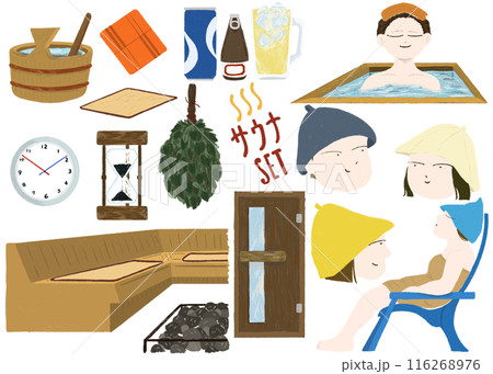 サウナ素材集 116268976