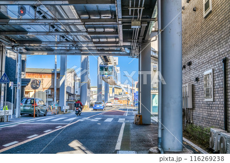 神奈川県鎌倉市の都市風景 富士見町駅 神奈川県鎌倉市の都市風景 富士見町駅 116269238