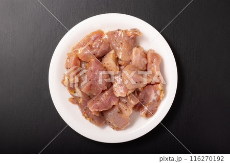 豚ももカットステーキ（レモンペッパー）アメリカ産 116270192