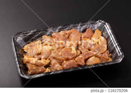 豚ももカットステーキ（焦がしにんにく）アメリカ産 116270206