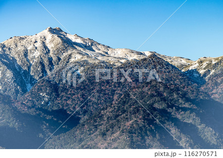 日本百名山宮之浦岳　世界自然遺産屋久島(冬  116270571
