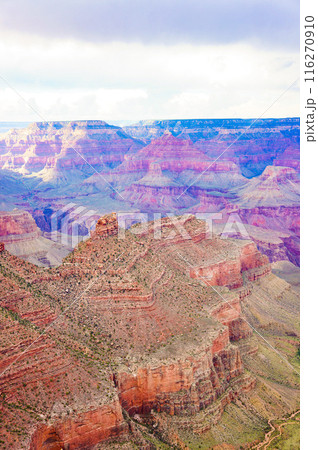 グランドキャニオンの美しさが分かる風景 グランドキャニオンの美しさが分かる風景 116270910