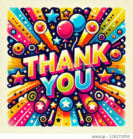 フェスティブ「Thank You」/ Festive "Thank You" 116272050