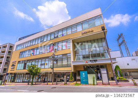 日本の横浜都市景観 東急電鉄 市が尾駅 東口などを望む=4日 日本の横浜都市景観 東急電鉄 市が尾駅 東口などを望む=4日 116272567