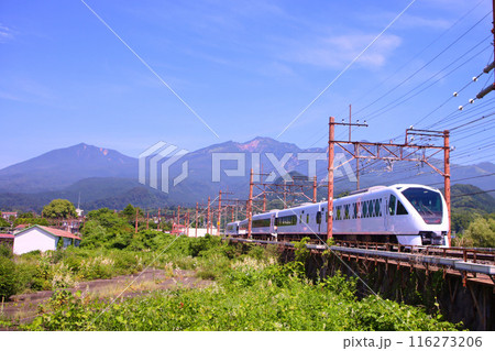 日光市 東武日光駅へ向かうスペーシアx 日光市 東武日光駅へ向かうスペーシアx 116273206