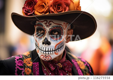 Photo of Day of the dead concept background Photo of Day of the dead concept background 116273558