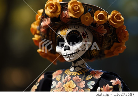 Photo of Day of the dead concept background 116273587