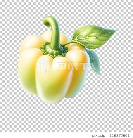 3d sweet pepper  116273601