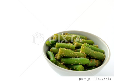 いんげんのごま和え 116273613