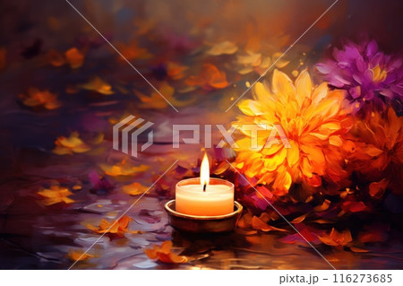 Happy Diwali Celebration concept background Happy Diwali Celebration concept background 116273685