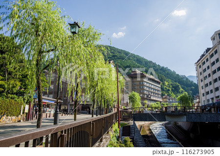 【下呂温泉】夏の温泉街（中心地） 116273905