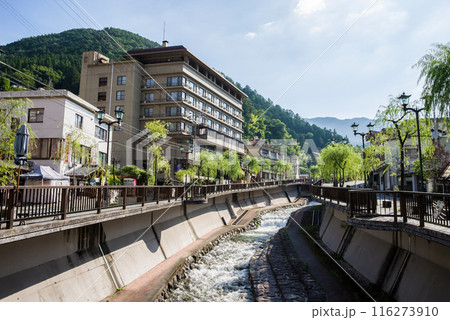 【下呂温泉】夏の温泉街（中心地） 116273910