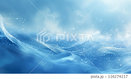 ブルーグラデーションのパソコン用背景画像 116274217