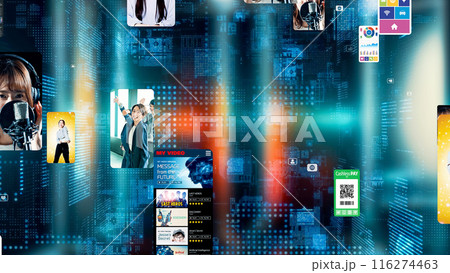 映像ネットワーク　縦型動画 116274463