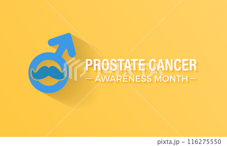 National Prostate Cancer Awareness Month. Health Care concept Greeting card, poster, Ribbon, banner, Vector Template. National Prostate Cancer Awareness Month. Health Care concept Greeting card, poster, Ribbon, banner, Vector Template. 116275550