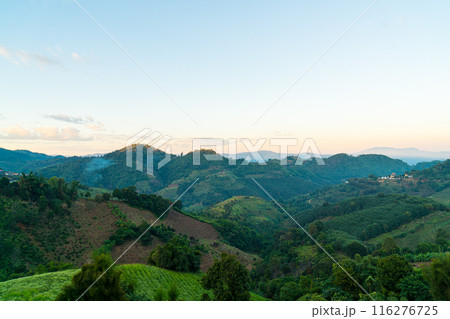 beautiful mountain hill with sky beautiful mountain hill with sky 116276725