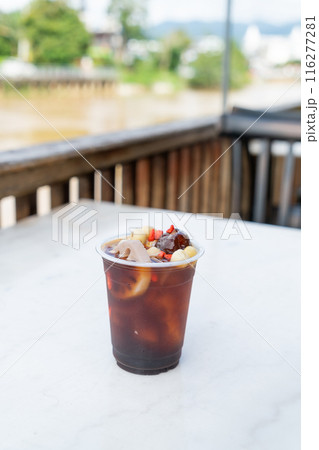 Monk Fruit Juice with lotus root, goji berry and Jujube 116277281