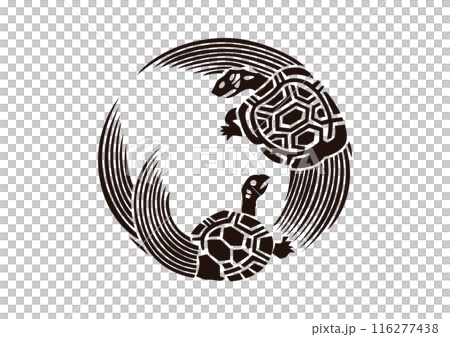 二つ追い亀の丸 116277438