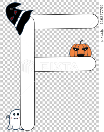 English alphabet in Halloween theme English alphabet in Halloween theme 116277799