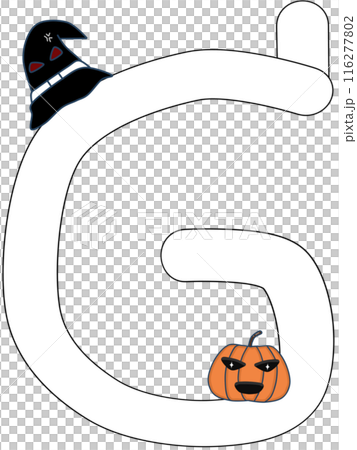 English alphabet in Halloween theme English alphabet in Halloween theme 116277802