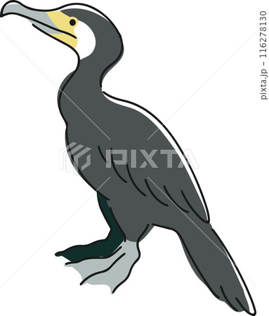 手描きのウのイラスト 116278130