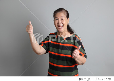 Senior Asian Woman 116278676