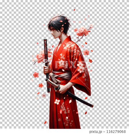 3D samurai 3D samurai 116279068
