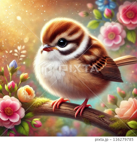 可愛い小鳥 116279785
