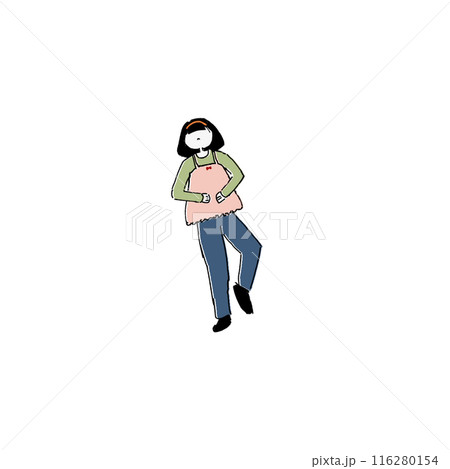 寝っ転がり女の子 寝っ転がり女の子 116280154