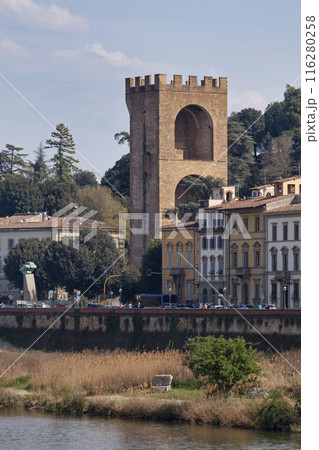 The Tower of San Niccolo in Florence 116280258