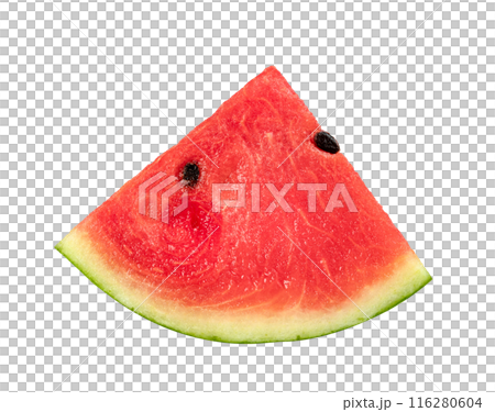 sliced watermelon isolated sliced watermelon isolated 116280604